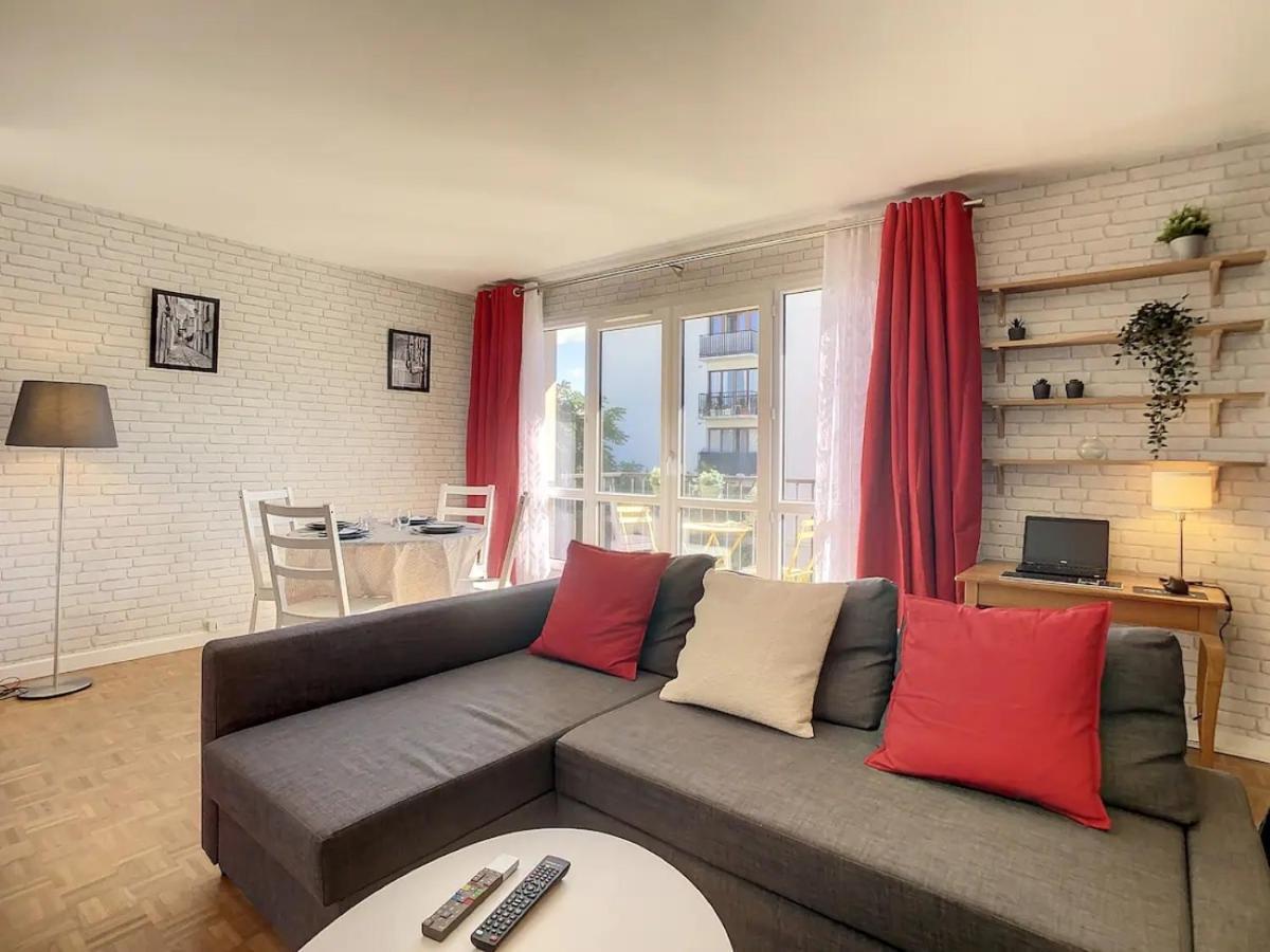 Appartement Chic Proche De Paris, Parking Inclus Сен-Мор-де-Фоссе Экстерьер фото